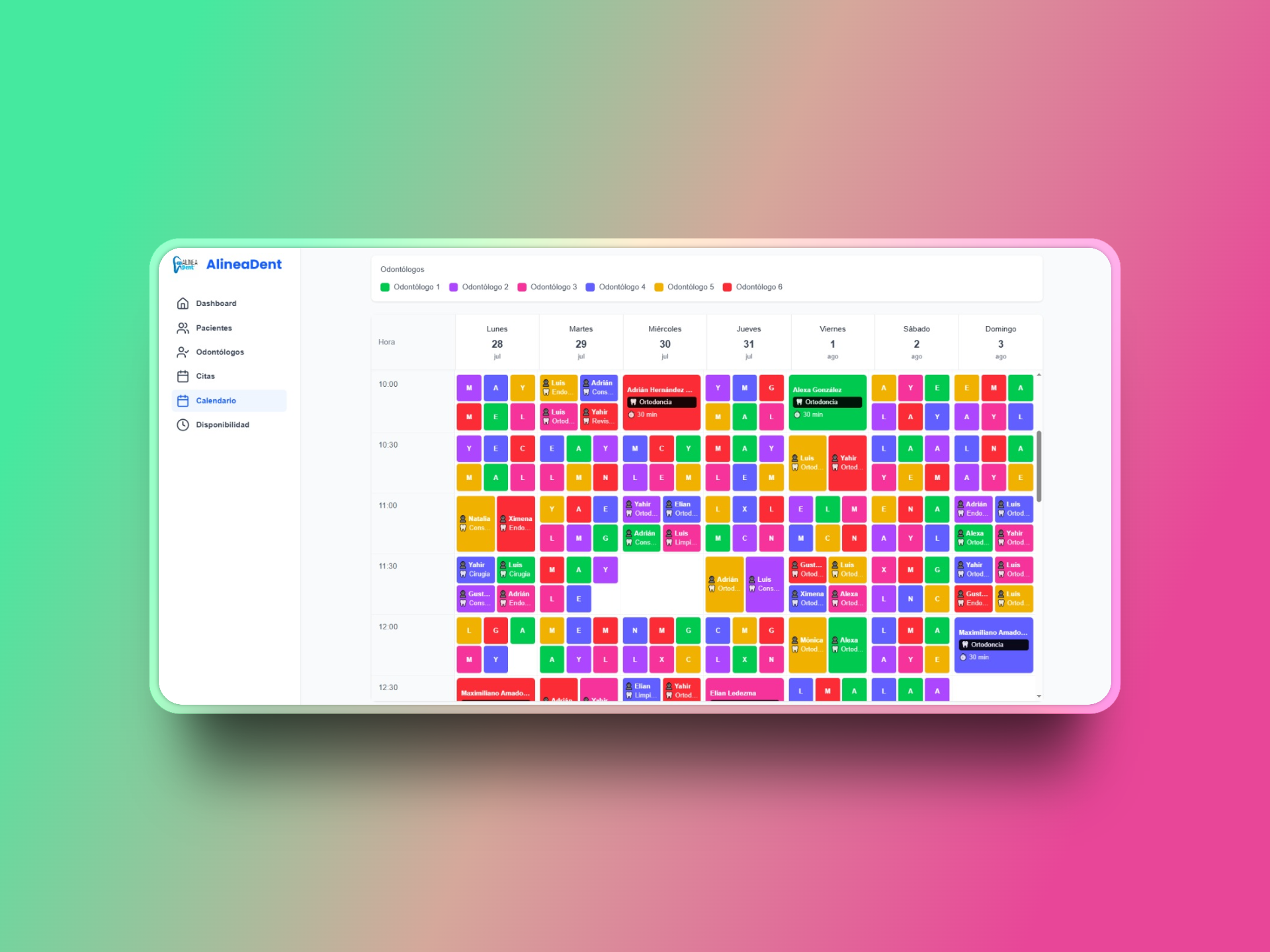 AlineaDent - Dental Clinic Management System